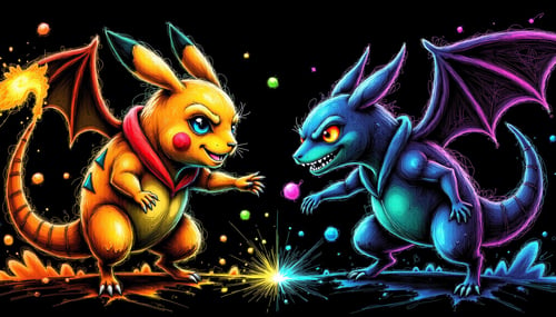 Glowing Drawing by KevenG on Tensor.Art