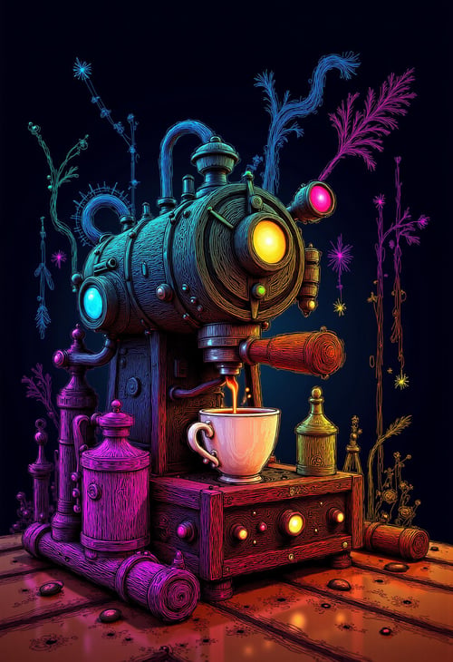 Glowing Drawing by KevenG on Tensor.Art
