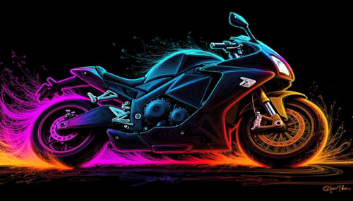 Glowing Drawing by KevenG on Tensor.Art