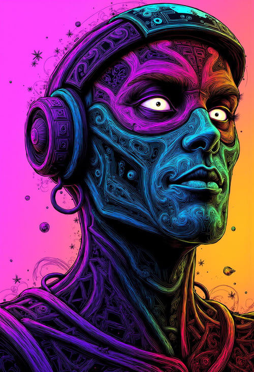 Glowing Drawing by KevenG on Tensor.Art