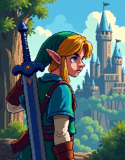 Pixel Art & Video Game Graphics LoRA by KevenG on Tensor.Art