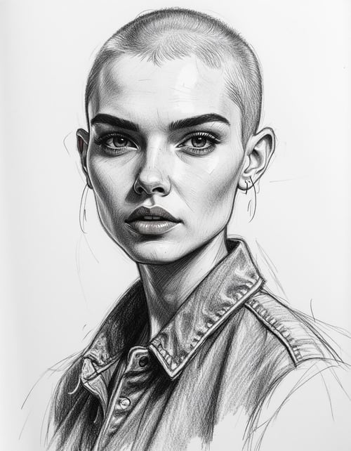 Pencil Drawing by KevenG on Tensor.Art