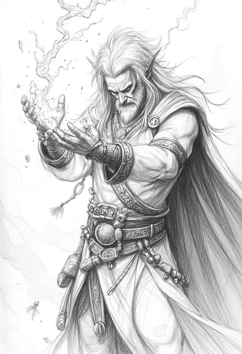 Pencil Drawing by KevenG on Tensor.Art