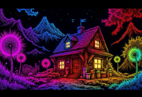 Glowing Drawing by KevenG on Tensor.Art