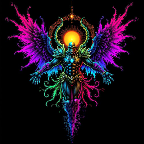 Glowing Drawing by KevenG on Tensor.Art