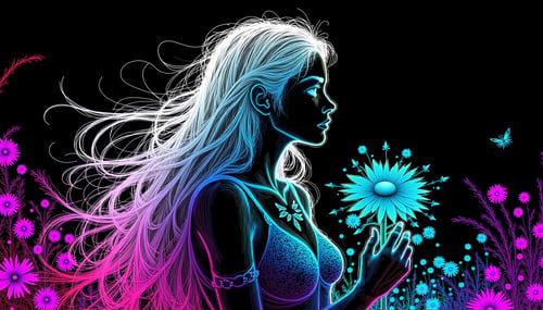 Glowing Drawing by KevenG on Tensor.Art