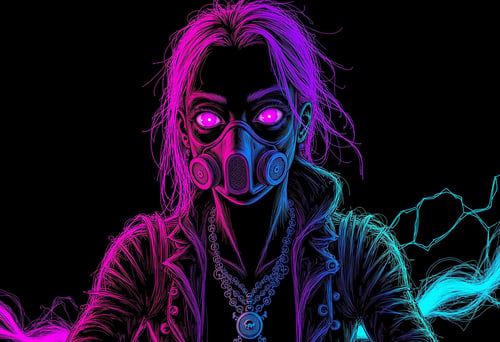 Glowing Drawing by KevenG on Tensor.Art