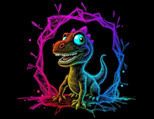 Glowing Drawing by KevenG on Tensor.Art