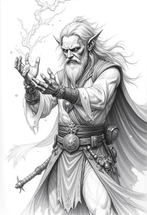 Pencil Drawing by KevenG on Tensor.Art