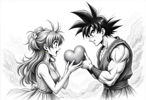 Pencil Drawing by KevenG on Tensor.Art