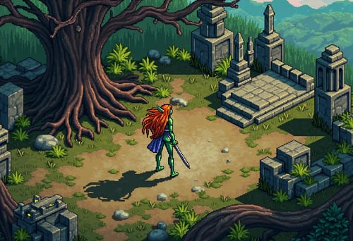 Pixel Art & Video Game Graphics LoRA by KevenG on Tensor.Art