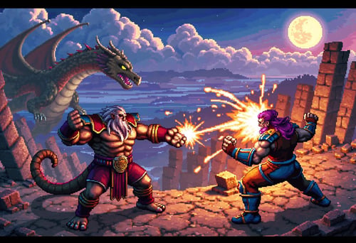 Pixel Art & Video Game Graphics LoRA by KevenG on Tensor.Art