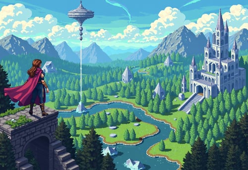 Pixel Art & Video Game Graphics LoRA by KevenG on Tensor.Art