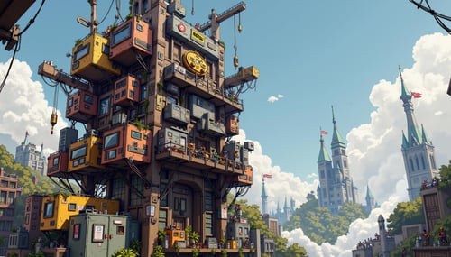 Steampunk Illustration by KevenG on Tensor.Art