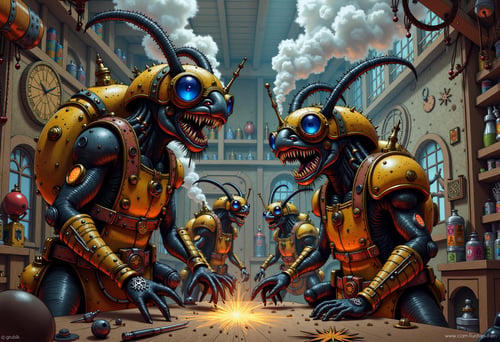 Steampunk Illustration by KevenG on Tensor.Art