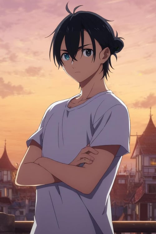 Shinpei Ajiro | Summertime Render / Summer Time Rendering by andinmaro146 on Tensor.Art