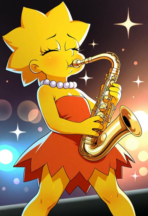 Lisa Simpson by Nedok on Tensor.Art