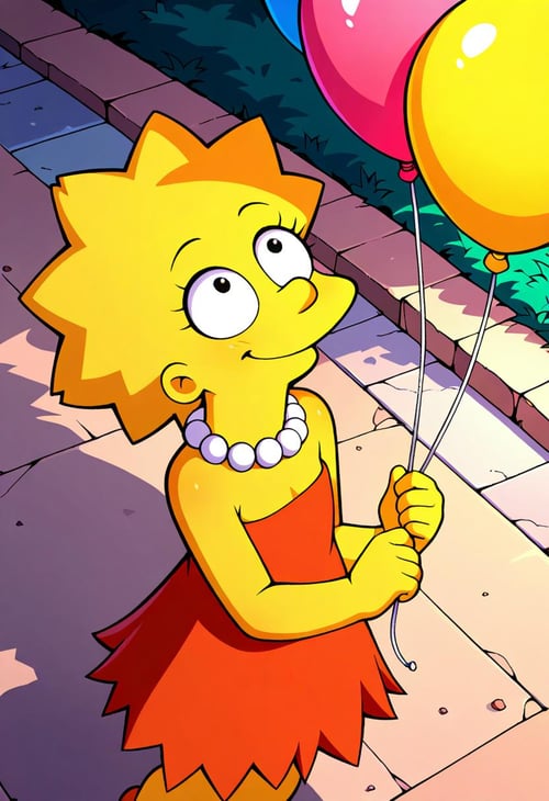 Lisa Simpson by Nedok on Tensor.Art