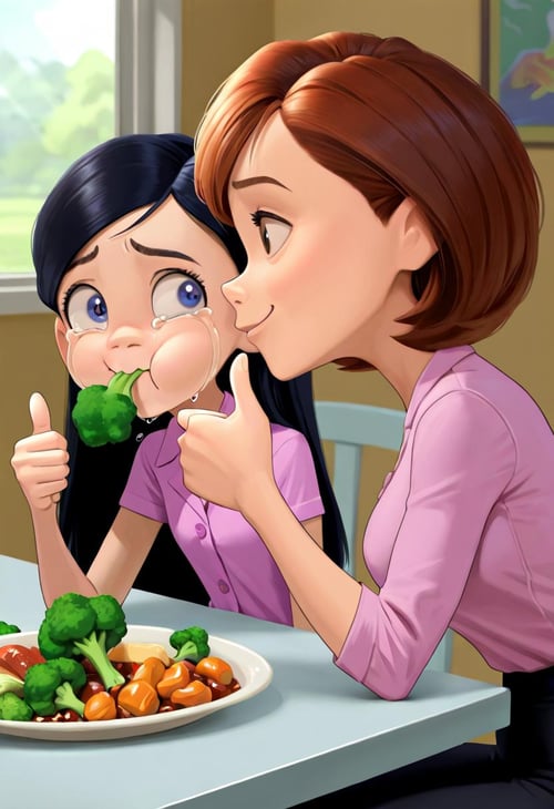 Helen Parr and Violet Parr (The Incredibles 2) by Nedok on Tensor.Art