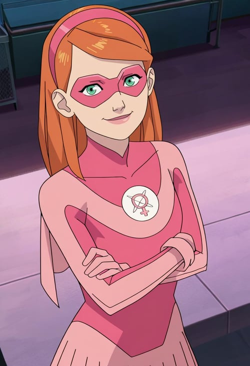 Atom Eve (Young) - Invincible: Atom Eve Special by Nedok on Tensor.Art