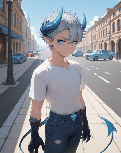 Hanout ilxl | GrandChase Dimensional Chaser by I_Tempest on Tensor.Art