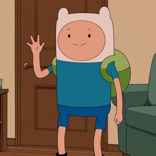 Finn The Human (Adventure Time) by PARA_N3ON on Tensor.Art