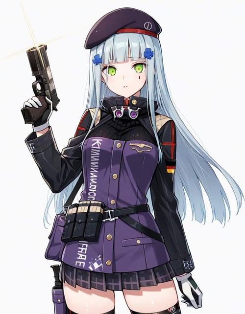 HK416 |Girls' Frontline/少女前线 /ドールズフロントライン (10 outfits) by C2P on Tensor.Art