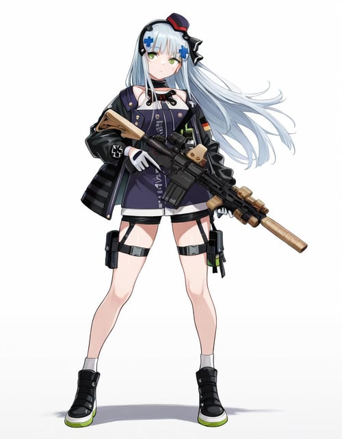 HK416 |Girls' Frontline/少女前线 /ドールズフロントライン (10 outfits) by C2P on Tensor.Art