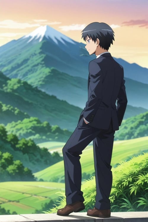 Tomohito Sugino | Ansatsu Kyoushitsu / Assassination Classroom by andinmaro146 on Tensor.Art