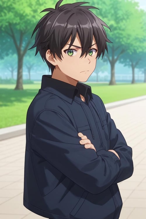 Jurai Andou | Inou-Battle wa Nichijou-kei no Naka de / When Supernatural Battles Became Commonplace / InoBato by andinmaro...