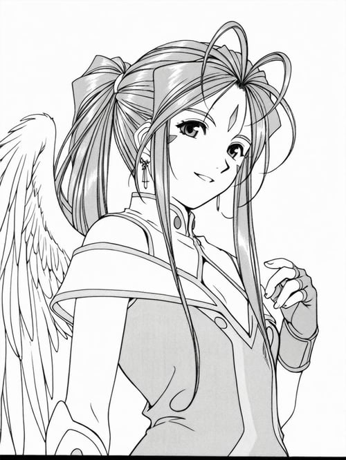 Belldandy- Ah! My Goddess! by MAKO115265 on Tensor.Art
