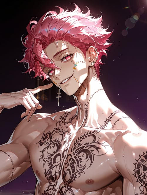Zenichi Magata - Tribe Nine Illustrious 2.0 by Silvergod on Tensor.Art