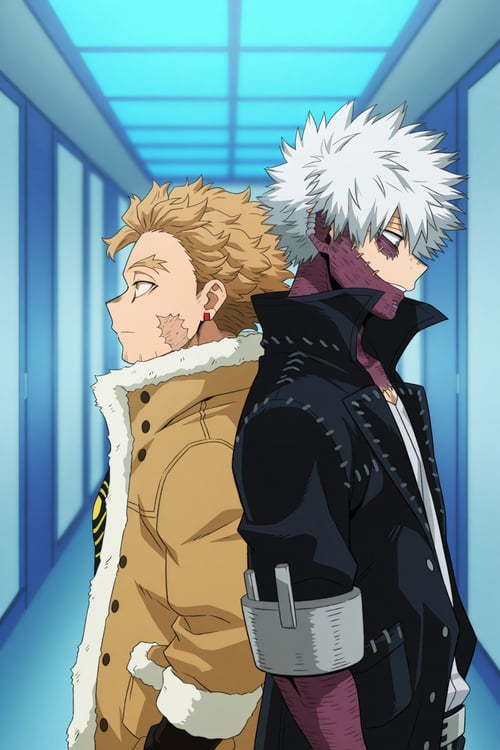 Dabi & Hawks - Hero Academia [Commission] by 25kkai on Tensor.Art