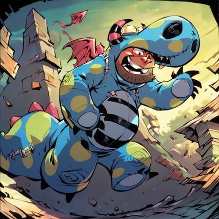Duncan Dragon- I Hate Fairyland by AvatarAdam on Tensor.Art
