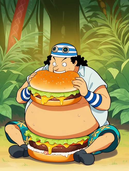Usopp- Fat body- 3D2Y by HornyBear on Tensor.Art