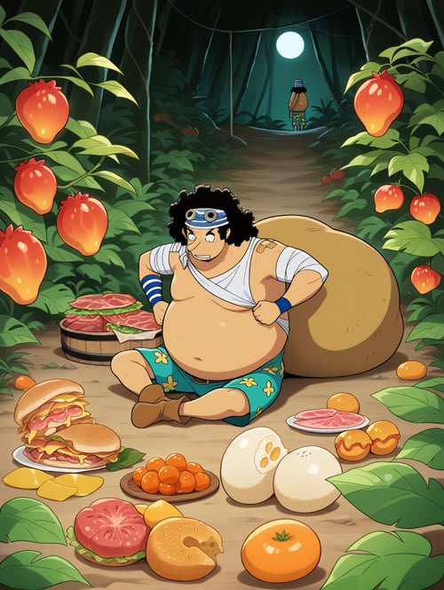 Usopp- Fat body- 3D2Y by HornyBear on Tensor.Art