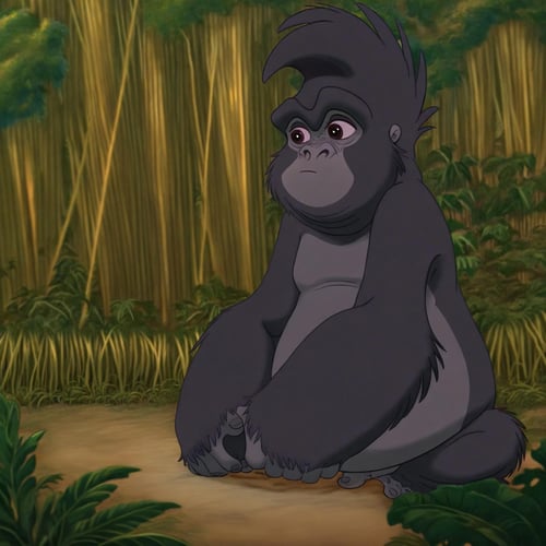 Terk (Tarzan) Pony / Illustrious by bloodknight1 on Tensor.Art