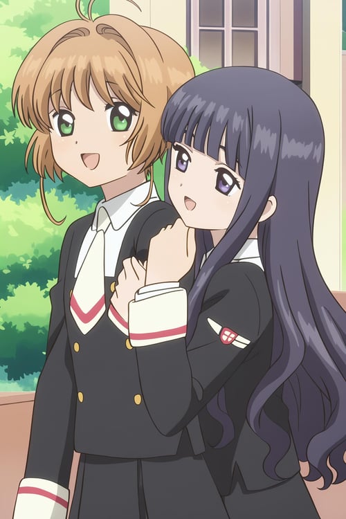 Sakura Kinomoto and Tomoyo Daidouji (Cardcaptor Sakura: Clear Card) by metalchromex on Tensor.Art