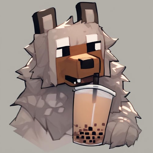 Minecraft Wolf by Vadigr123 on Tensor.Art