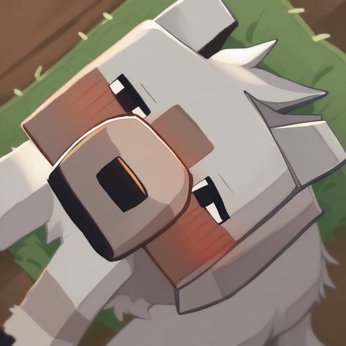 Minecraft Wolf by Vadigr123 on Tensor.Art