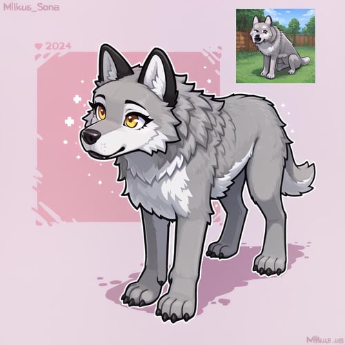Minecraft Wolf by Vadigr123 on Tensor.Art