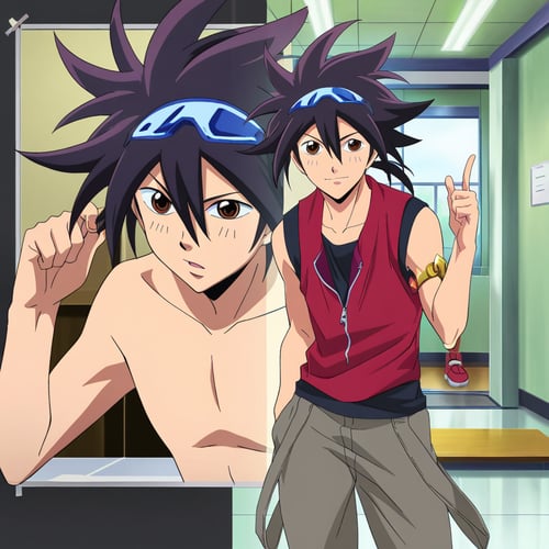 Kaito Daimon from Phi Brain by GuyleD A.I on Tensor.Art