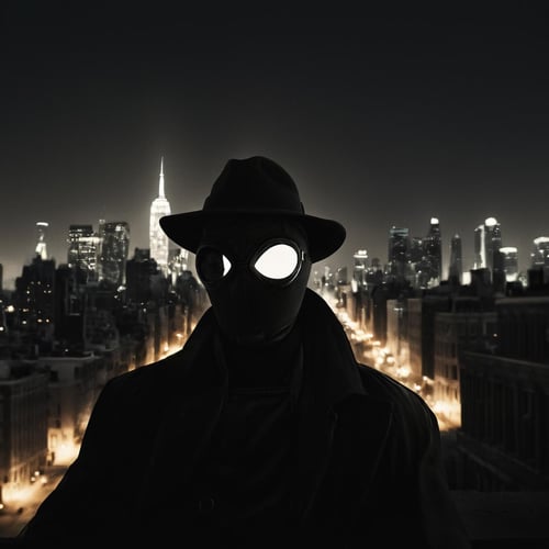 Spider-Man Noir XL + F1D by EauDeNoire on Tensor.Art