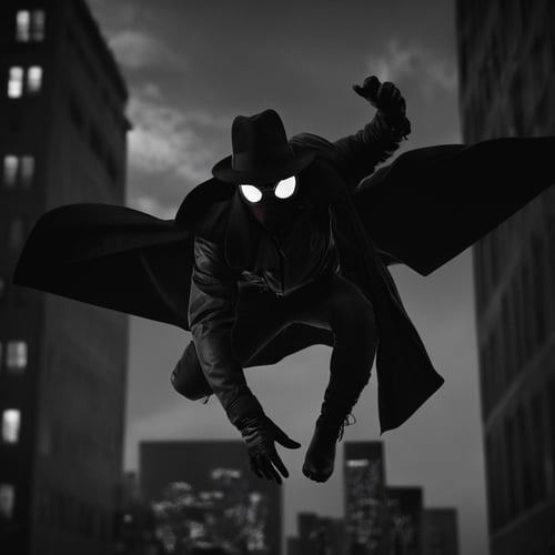 Spider-Man Noir XL + F1D by EauDeNoire on Tensor.Art