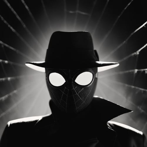 Spider-Man Noir XL + F1D by EauDeNoire on Tensor.Art