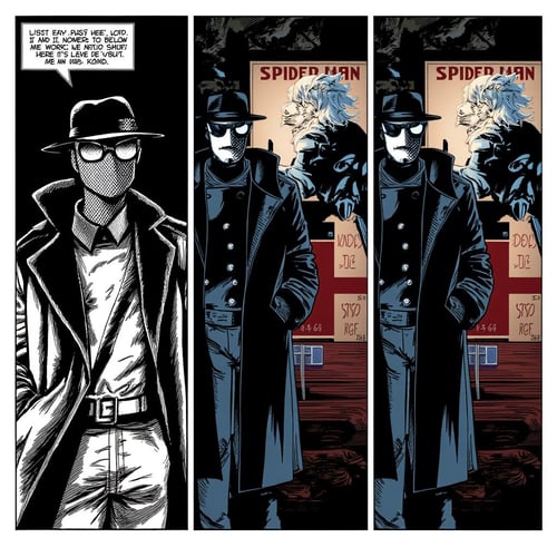 Spider-Man Noir XL + F1D by EauDeNoire on Tensor.Art