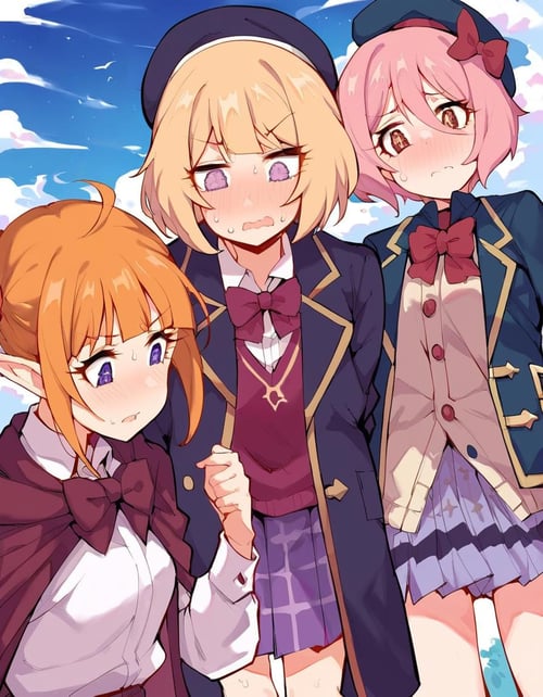 Anon 2-okunen (あのん２億年) artstyle (Doujin, Pixiv, etc) [Pony] by stahlregen on Tensor.Art