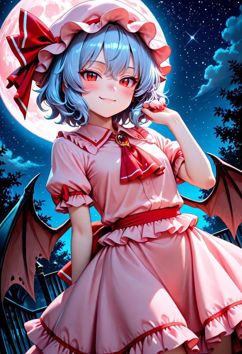 Remilia Scarlet - レミリア・スカーレット - Touhou - Illust by RemiRemiliaScarlet on Tensor.Art