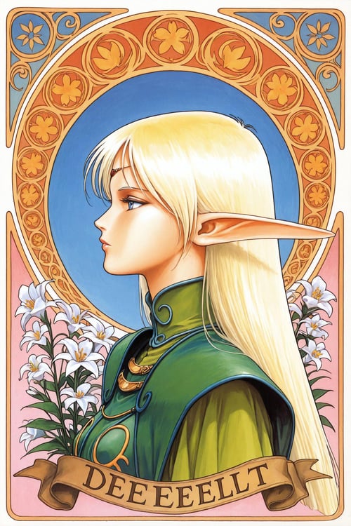 [illustrious XL] Yutaka Izubuchi/出渕裕/出渊裕 《Record of Lodoss War》/《罗德岛战记》 -Deedlit -Artist Style by flyx3 on Tensor.Art
