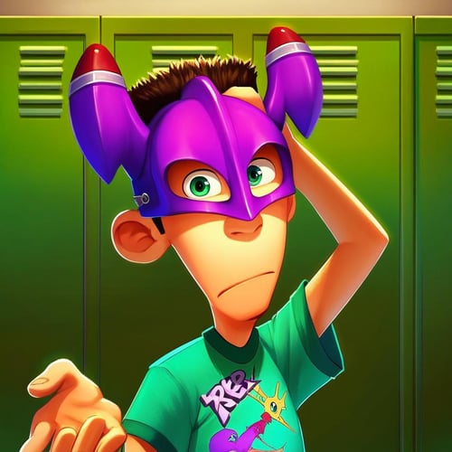[PD] Sheen Guevara Estevez (Jimmy Neutron) / シーン・エステベス (ジミー・ニュートロン) by NanashiAnon on Tensor.Art